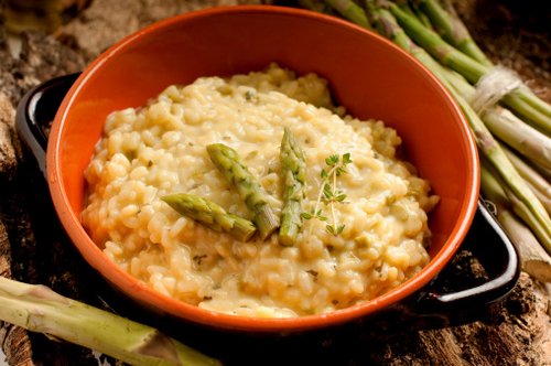 risotto asparagi crescenza primo cremoso bimby