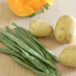 Fagiolini patate zucca