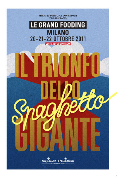 Trionfo spaghetto gigante gran fooding milano 20 22 ottobre