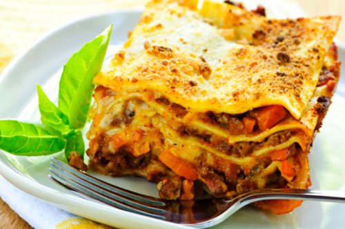 lasagne zucca