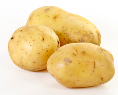 Insalata tiepida patate cotto mangiato