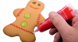 gingerbread man zenzero biscotti natale