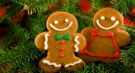 gingerbread man zenzero biscotti natale