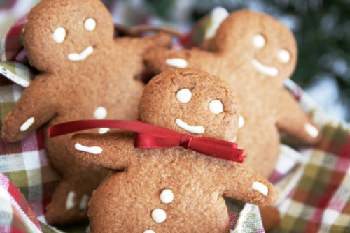 gingerbread man zenzero biscotti natale