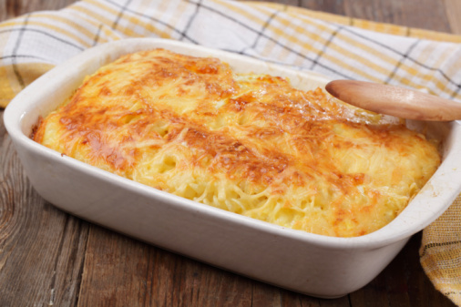 tagliolini gratinati primo semplice effetto