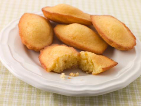 madeleines cioccolato bianco arancia