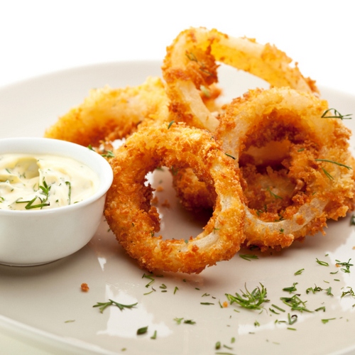 frttura gamberetti calamari salsa yogurt