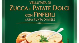 Vellutata Knorr zucca patate dolci finferli