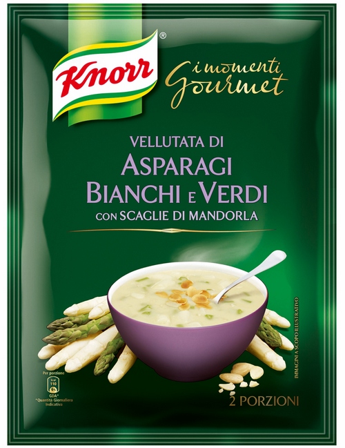 vellutata asparagi bianchi verdi knorr