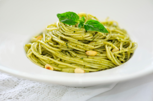 linguine pesto siciliano Cotto Mangiato