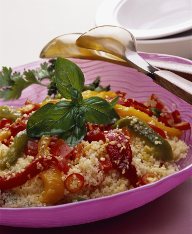 Cous cous peperoni pomodorini