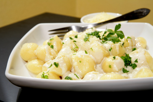 Gnocchi patate fonduta formaggi