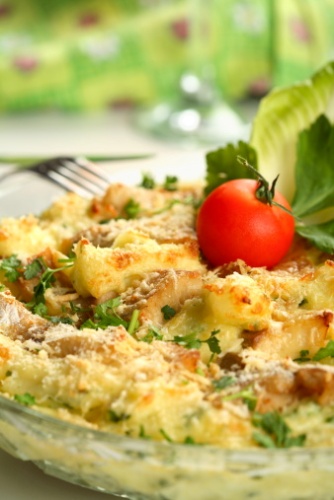 palombo gratinato forno patate