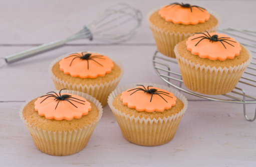 Cupcake Halloween pasta zucchero