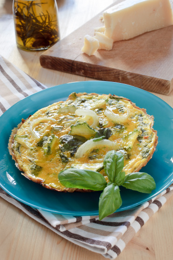 Frittata asparagi zucchine