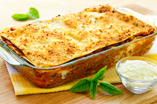 lasagne fumè bianco pomodoro