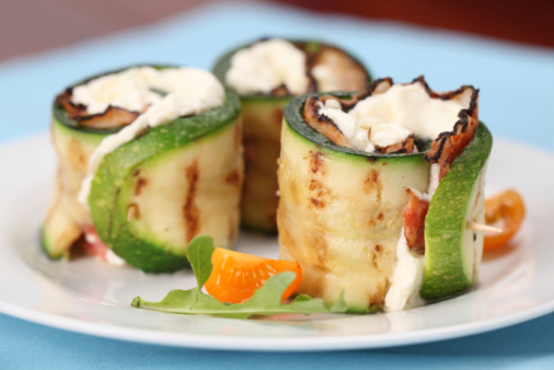 Involtini zucchine light 