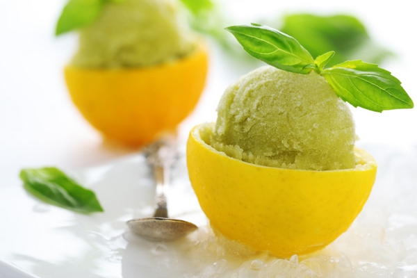 sorbetto tè verde zenzero