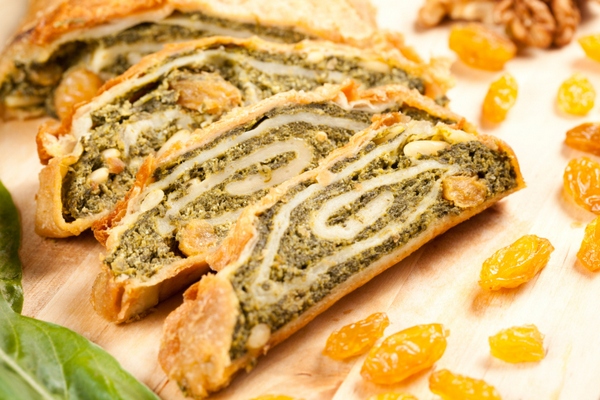 strudel verdure grigliate