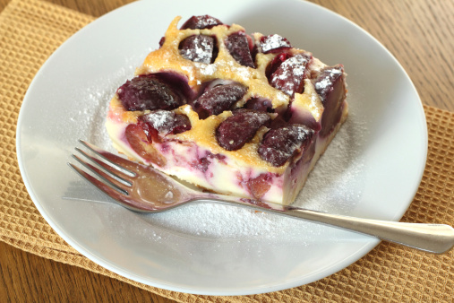 Clafoutis prugne