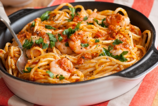 spaghetti gamberetti