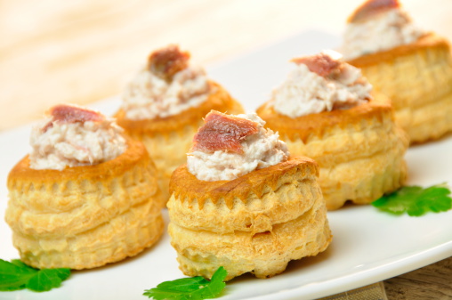 Vol au vent tonno acciughe