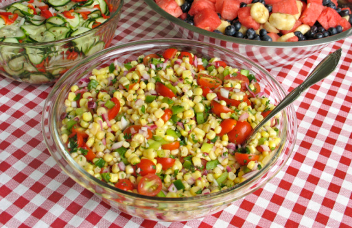 insalata tonno pomodori mais