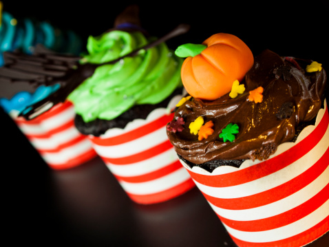 Cupcake cioccolato decorati Halloween