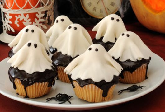 Muffin fantasma Halloween