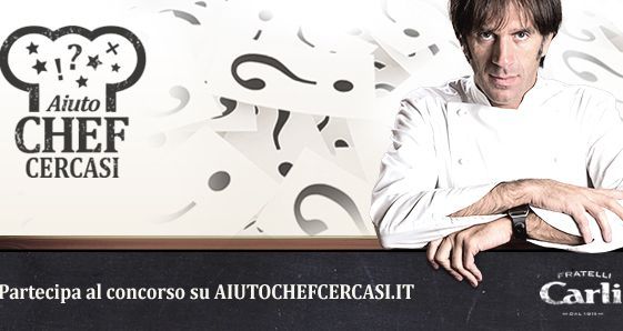 Concorso Olio Carli Aiuto Chef Cercasi Dvide Oldani