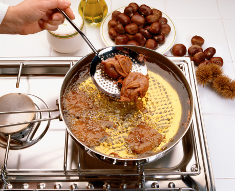 Frittelle castagne Menù Benedetta