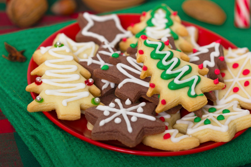 Come decorare biscotti Natale glassa