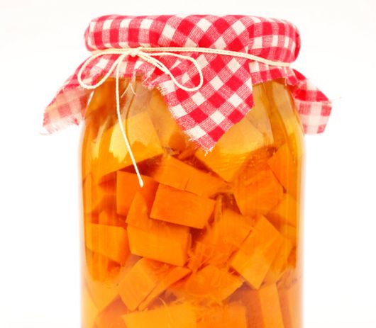 Zucca sott’olio ricetta preparare conserva