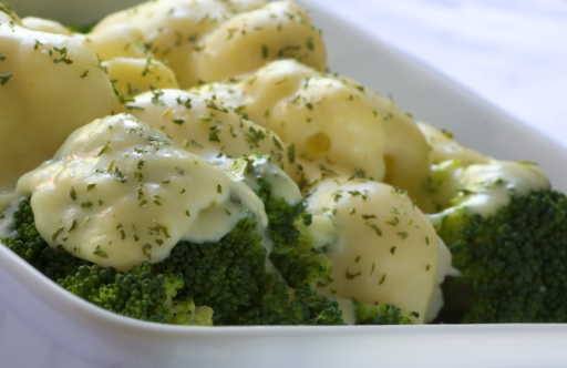 Broccoli forno formaggio filante