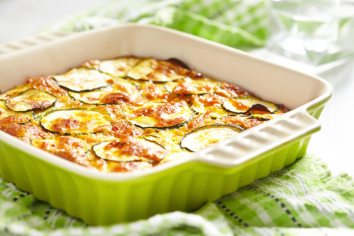 Gratin zucchine fontina