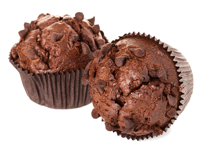 7 muffin al cioccolato FOTO