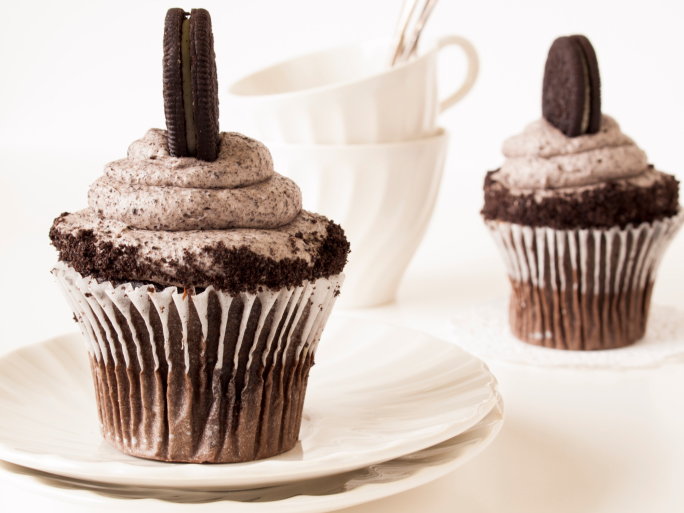 Cupcake con oreo