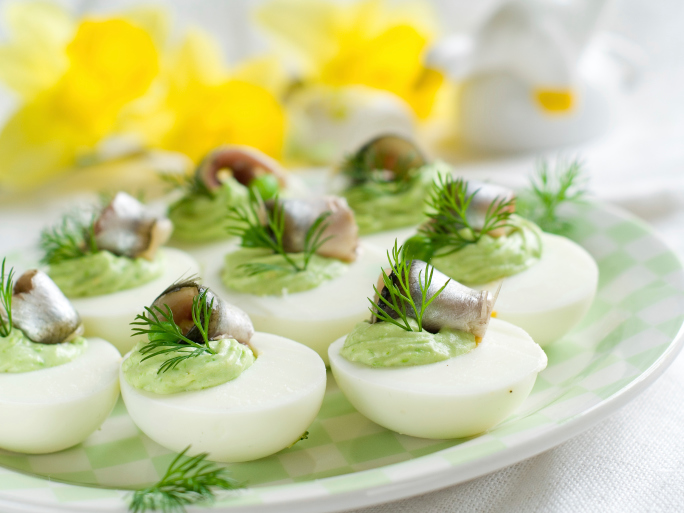 4 antipasti con le uova per Pasqua FOTO