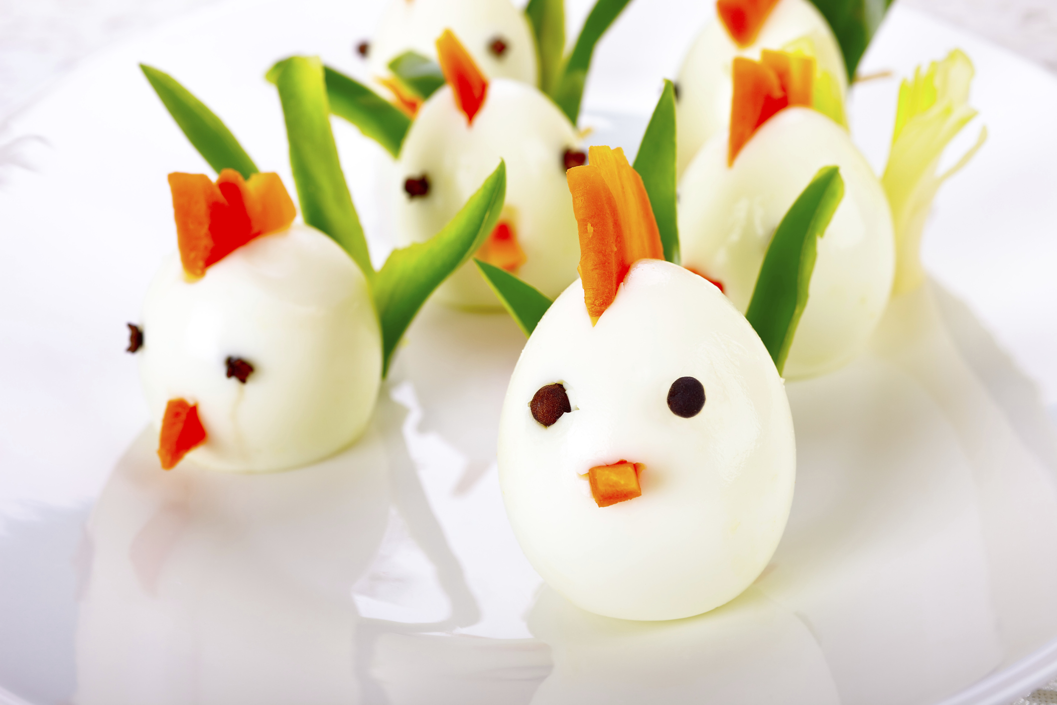 Uova Sode Decorate Per Pasqua Ginger Tomato