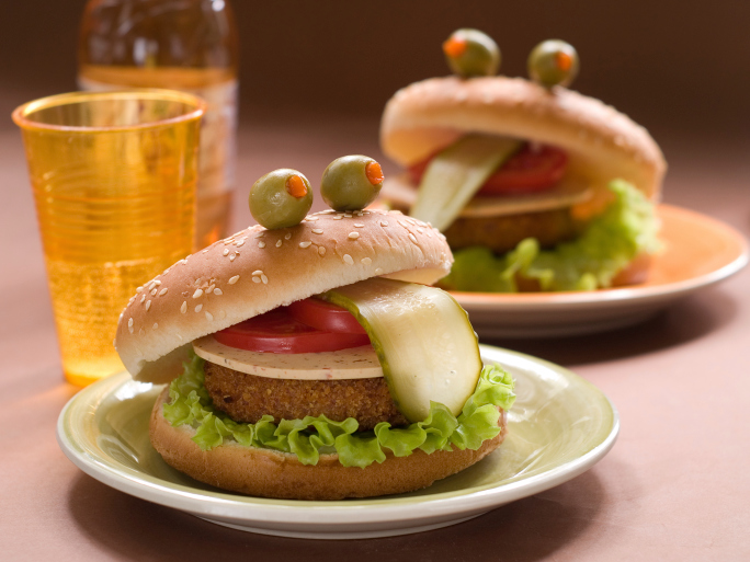 Hamburger fatto in casa bambini