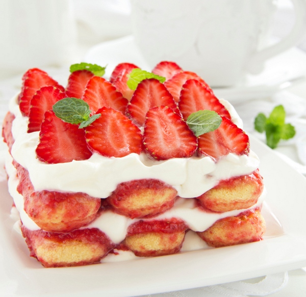 Tiramisu Alle Fragole Ricetta Senza Mascarpone Ginger Tomato