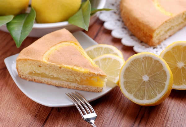 torta al limone senza latte