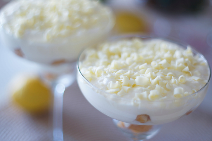 Mousse al mascarpone e limone