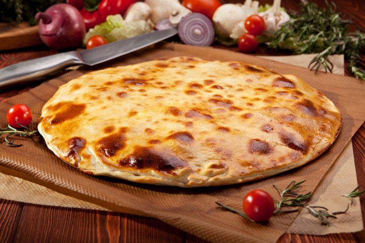 Pizza ai quattro formaggi di Gabriele Bonci
