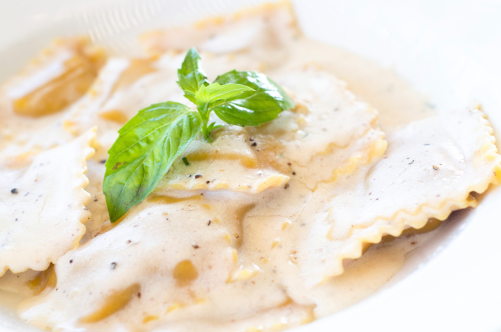 Ravioli di patate e mortadella di Alessandra Spisni