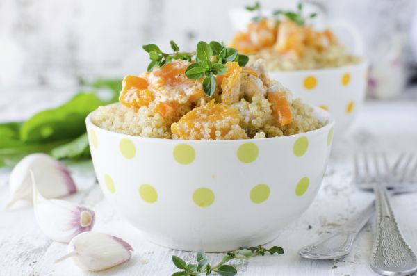 Quinoa con la zucca