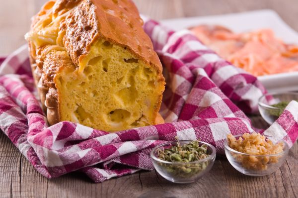 Plumcake al salmone affumicato