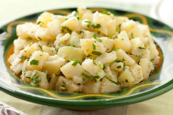 insalata di patate e pomodori secchi