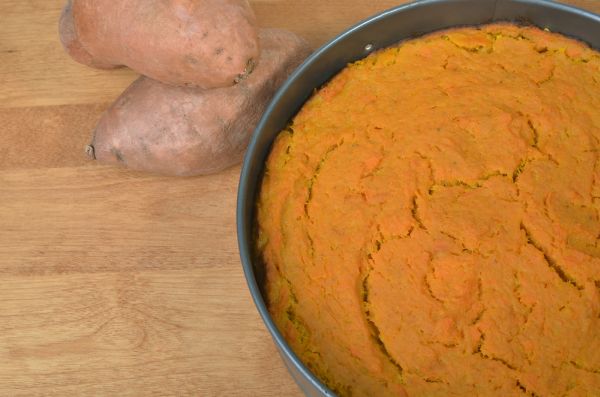 Sformato di zucca e patate al forno