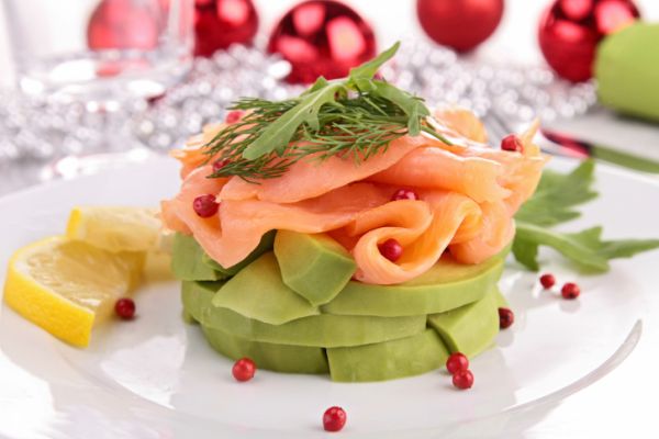 Tartare di salmone con avocado